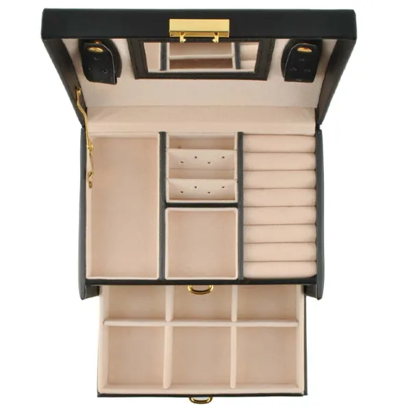 Органайзер для ювелирных изделий Iso Trade 6348  Массив / Черный photo 5 Органайзер для ювелирных изделий Iso Trade 6348  Массив / Черный photo 5