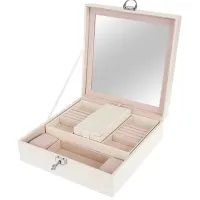 Органайзер для ювелирных изделий Beautylushh 8895  PU / Белый