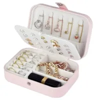 Органайзер для ювелирных изделий Aptel CA21   Бархат / Розовый