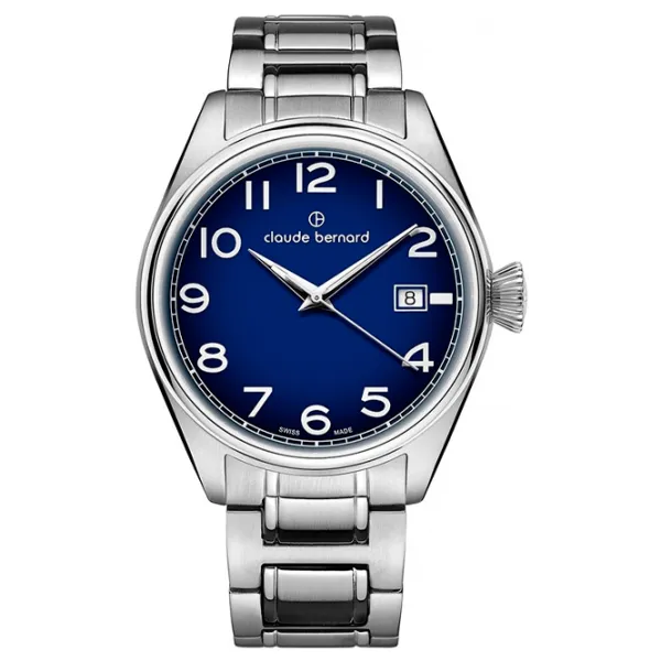 Ceas de mână pentru bărbați Claude Bernard 70203-3M-BUB Cuarț / 40 mm photo 1 Ceas de mână pentru bărbați Claude Bernard 70203-3M-BUB Cuarț / 40 mm photo 1
