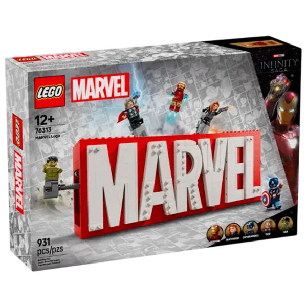 Constructor LEGO MARVEL Logo and Minifigures Marvel/ Multicolor photo 1