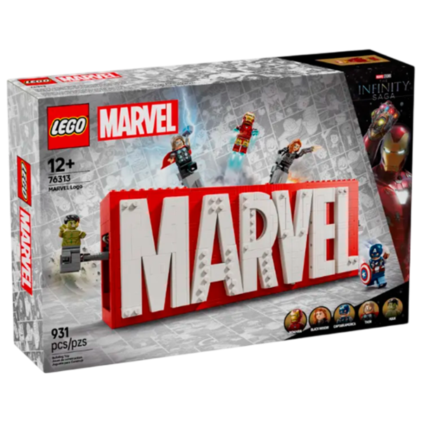 Constructor LEGO MARVEL Logo and Minifigures Marvel/ Multicolor photo 1