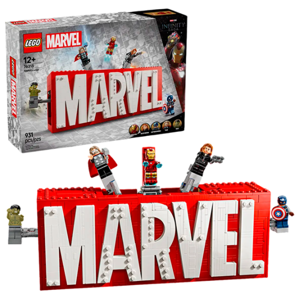 Constructor LEGO MARVEL Logo and Minifigures Marvel/ Multicolor photo 2