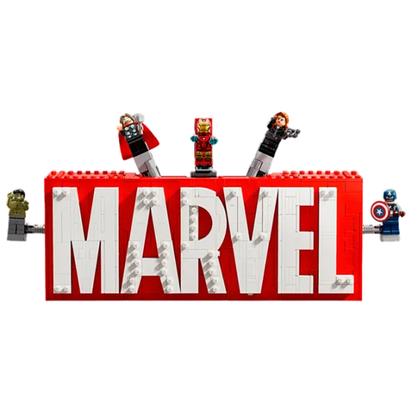 Constructor LEGO MARVEL Logo and Minifigures Marvel/ Multicolor photo 3