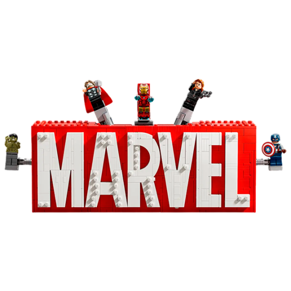 Constructor LEGO MARVEL Logo and Minifigures Marvel/ Multicolor photo 3