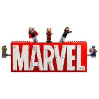 Constructor LEGO MARVEL Logo and Minifigures Marvel/ Multicolor photo 3
