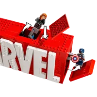 Constructor LEGO MARVEL Logo and Minifigures Marvel/ Multicolor photo 4
