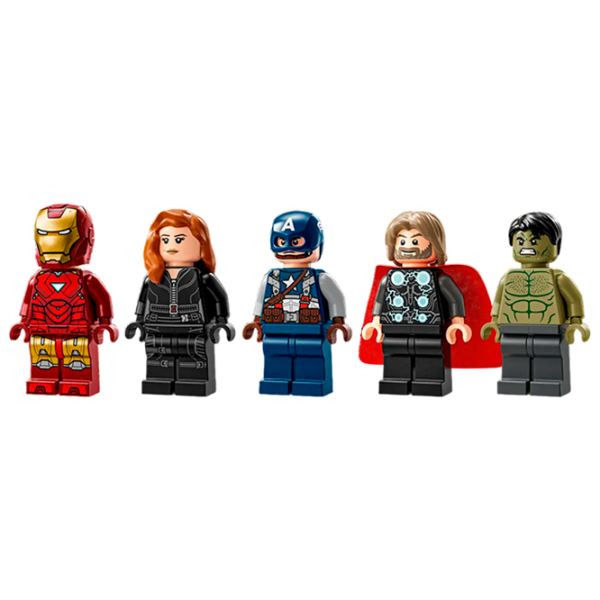 Constructor LEGO MARVEL Logo and Minifigures Marvel/ Multicolor photo 5