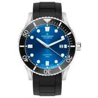 Ceas de mână pentru bărbați Claude Bernard 80129-3NBCA-BUIB Mecanic / 43 mm