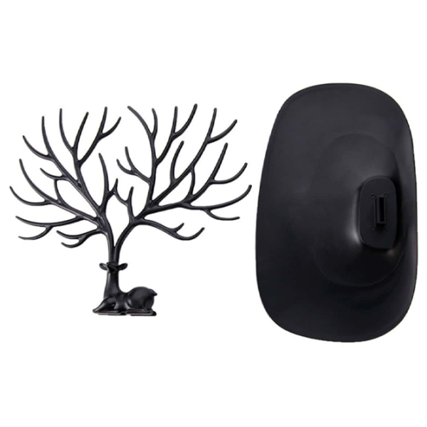 Suport bijuterii Aptel AG119E  Plastic / Black photo 2 Suport bijuterii Aptel AG119E  Plastic / Black photo 2
