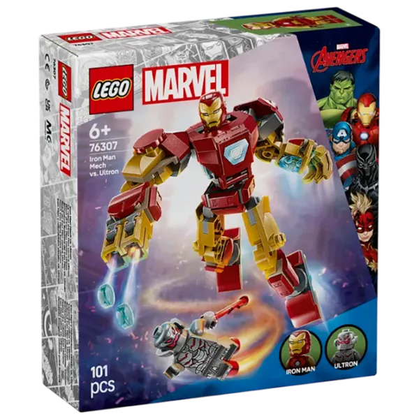 Конструктор LEGO Iron Man Mech VS Ultron Мстители/ Разноцветный photo 1