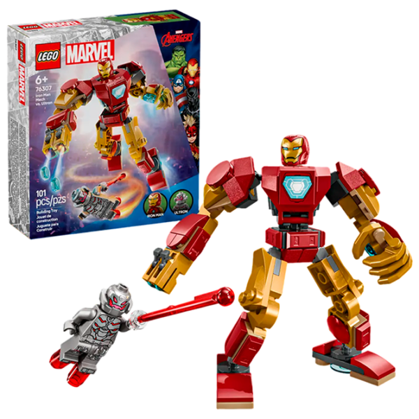 Конструктор LEGO Iron Man Mech VS Ultron Мстители/ Разноцветный photo 2