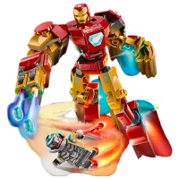 Constructor LEGO Iron Man Mech VS Ultron Avengers/ Multicolor photo 3