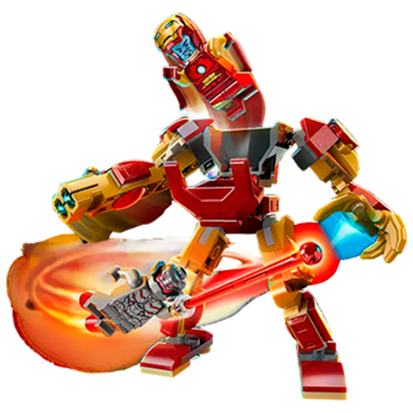 Конструктор LEGO Iron Man Mech VS Ultron Мстители/ Разноцветный photo 4