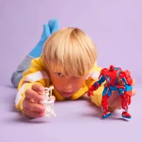 Constructor LEGO Spider-Man Mech VS Anti-Venom Avengers/ Multicolor photo 4