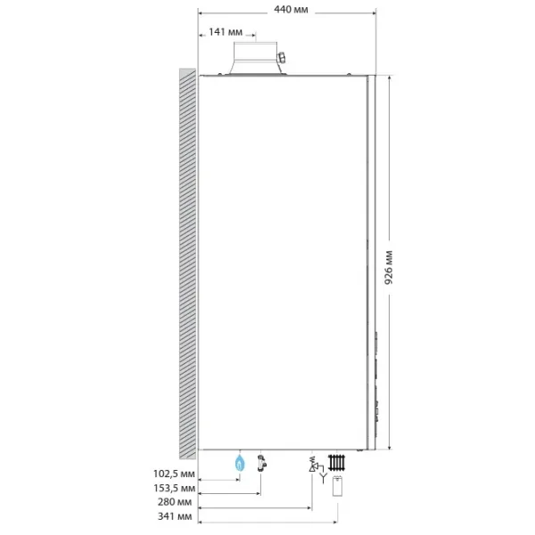 Газовый котёл Prestige 24 Solo MK3 24 кВт / 230 м² photo 3