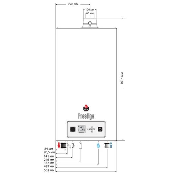 Газовый котёл Prestige 24 Solo MK3 24 кВт / 230 м² photo 4
