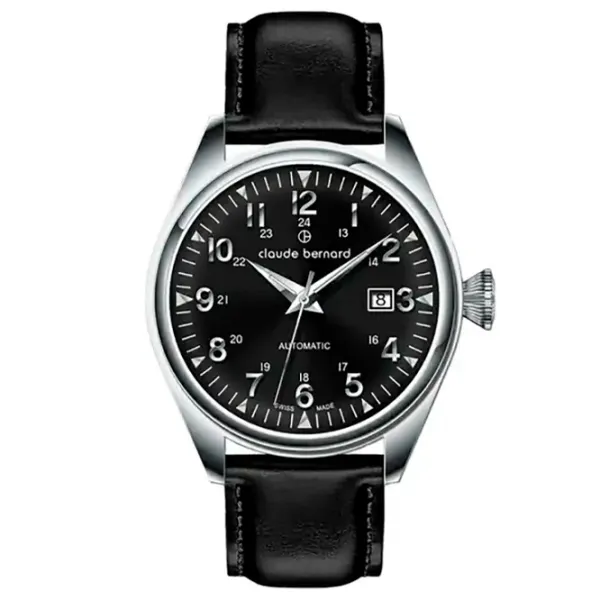 Наручные часы для мужчин Claude Bernard 80132-3C-NIN Механический / 42 мм photo 1 Наручные часы для мужчин Claude Bernard 80132-3C-NIN Механический / 42 мм photo 1