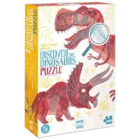 Puzzle Londji Discover the Dinosaurs 6+/ Количество деталей: 200