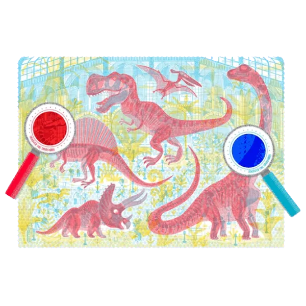 Puzzle Londji Discover the Dinosaurs 6+/ Numărul de piese: 200 photo 4 Puzzle Londji Discover the Dinosaurs 6+/ Numărul de piese: 200 photo 4