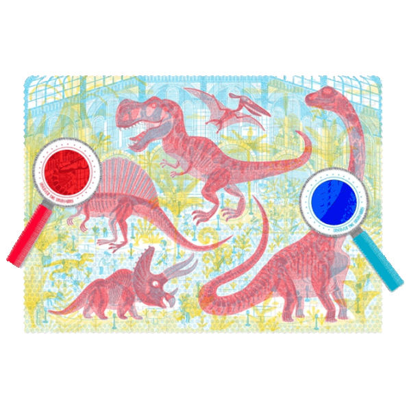 Puzzle Londji Discover the Dinosaurs 6+/ Numărul de piese: 200 photo 4 Puzzle Londji Discover the Dinosaurs 6+/ Numărul de piese: 200 photo 4