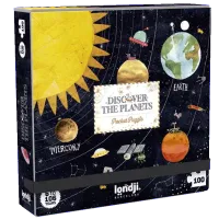 Puzzle Londji Discover the Planets 6+/ Numărul de piese: 100