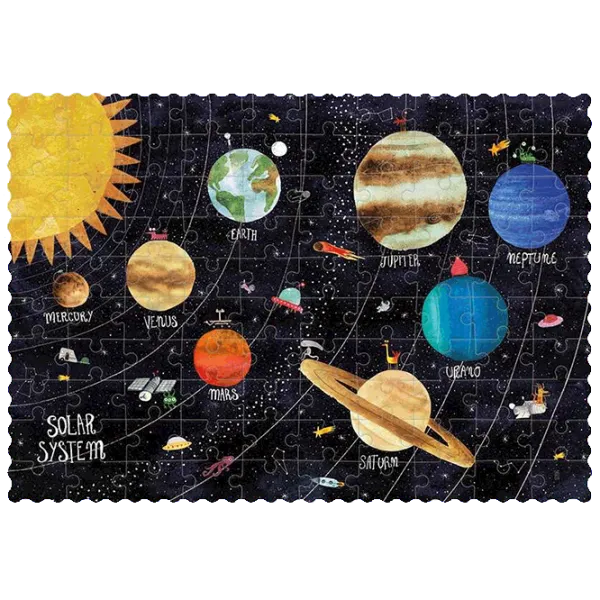 Puzzle Londji Discover the Planets 6+/ Количество деталей: 100 photo 2 Puzzle Londji Discover the Planets 6+/ Количество деталей: 100 photo 2