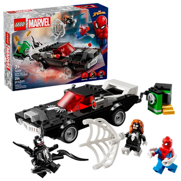 Constructor LEGO Spider-Man VS Venom Eroi/ Multicolor photo 2 Constructor LEGO Spider-Man VS Venom Eroi/ Multicolor photo 2