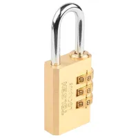 Висячий замок Tolsen 55123 Латунь / Код