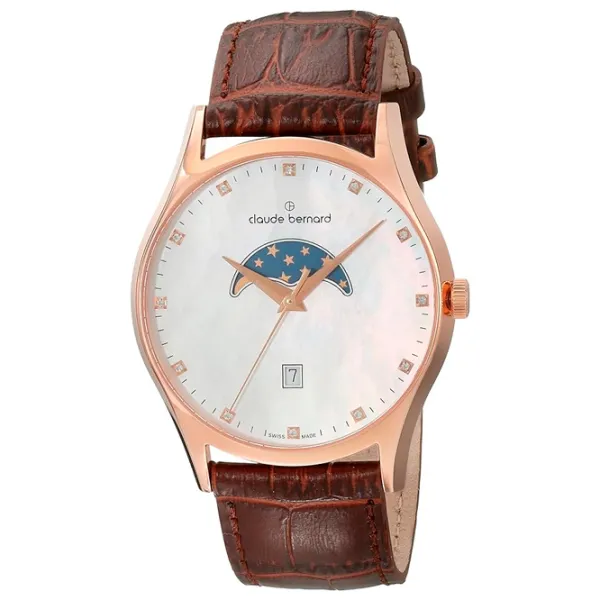 Ceas de mână pentru bărbați Claude Bernard 79010-37R-NAR Cuarț / 40 mm photo 2 Ceas de mână pentru bărbați Claude Bernard 79010-37R-NAR Cuarț / 40 mm photo 2