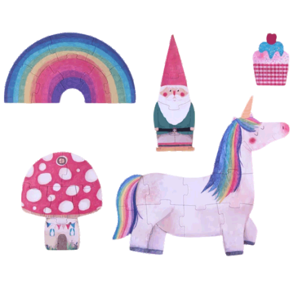 Puzzle Londji Happy Birthday Unicorn! 6+/ Numărul de piese: 30 photo 1 Puzzle Londji Happy Birthday Unicorn! 6+/ Numărul de piese: 30 photo 1