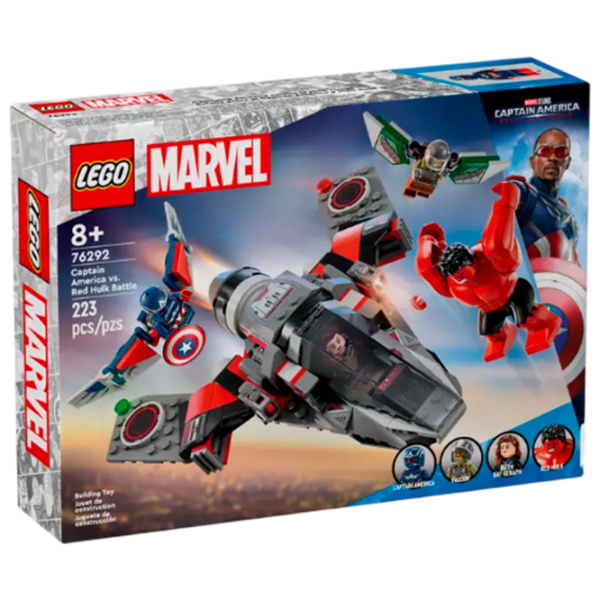 Конструктор LEGO Captain America VS Red Hulk Duel Герои/ Разноцветный photo 1 Конструктор LEGO Captain America VS Red Hulk Duel Герои/ Разноцветный photo 1