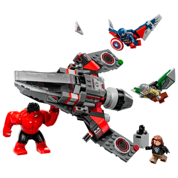 Конструктор LEGO Captain America VS Red Hulk Duel Герои/ Разноцветный photo 2 Конструктор LEGO Captain America VS Red Hulk Duel Герои/ Разноцветный photo 2