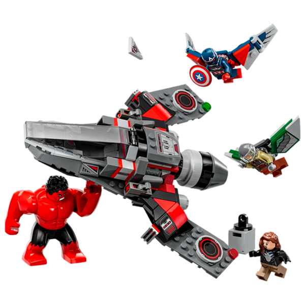 Конструктор LEGO Captain America VS Red Hulk Duel Герои/ Разноцветный photo 2 Конструктор LEGO Captain America VS Red Hulk Duel Герои/ Разноцветный photo 2