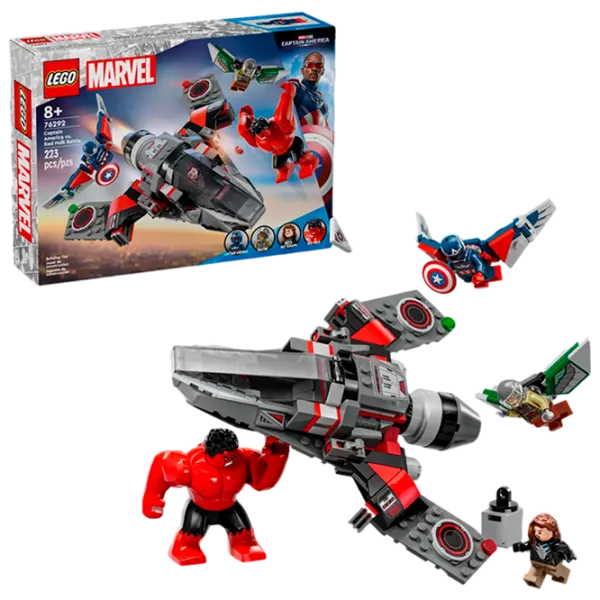 Конструктор LEGO Captain America VS Red Hulk Duel Герои/ Разноцветный photo 3 Конструктор LEGO Captain America VS Red Hulk Duel Герои/ Разноцветный photo 3