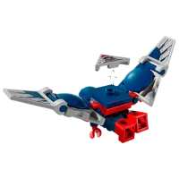 Constructor LEGO Captain America VS Red Hulk Duel Eroi/ Multicolor photo 4
