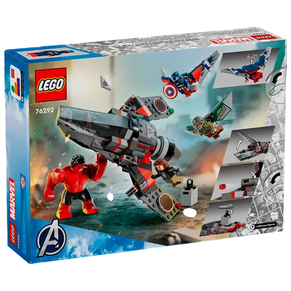 Конструктор LEGO Captain America VS Red Hulk Duel Герои/ Разноцветный photo 8 Конструктор LEGO Captain America VS Red Hulk Duel Герои/ Разноцветный photo 8