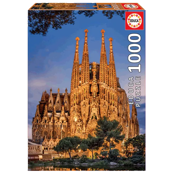 Puzzle Educa SAGRADA FAMILIA 14+/ Numărul de piese: 1000 photo 1 Puzzle Educa SAGRADA FAMILIA 14+/ Numărul de piese: 1000 photo 1