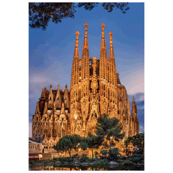 Puzzle Educa SAGRADA FAMILIA 14+/ Numărul de piese: 1000 photo 2 Puzzle Educa SAGRADA FAMILIA 14+/ Numărul de piese: 1000 photo 2