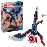 Constructor LEGO Captain America VS Red Hulk Duel Avengers/ Multicolor photo 2
