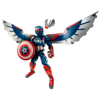 Constructor LEGO Captain America VS Red Hulk Duel Avengers/ Multicolor photo 3
