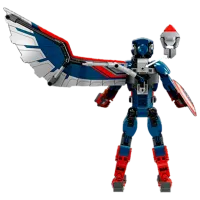 Constructor LEGO Captain America VS Red Hulk Duel Avengers/ Multicolor photo 4