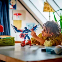 Constructor LEGO Captain America VS Red Hulk Duel Avengers/ Multicolor photo 5