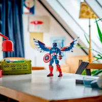 Constructor LEGO Captain America VS Red Hulk Duel Avengers/ Multicolor photo 7