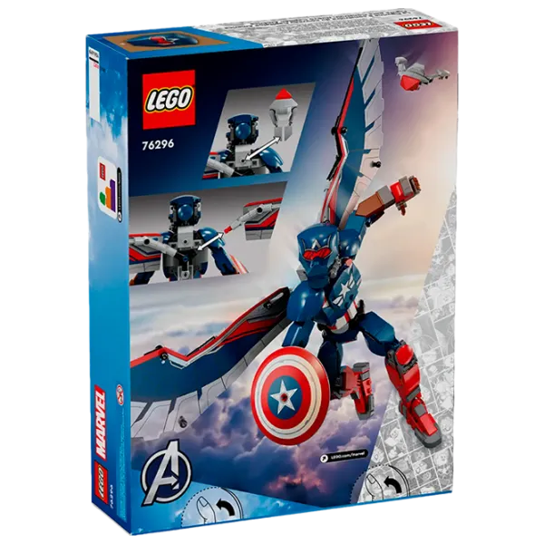 Constructor LEGO Captain America VS Red Hulk Duel Avengers/ Multicolor photo 8 Constructor LEGO Captain America VS Red Hulk Duel Avengers/ Multicolor photo 8