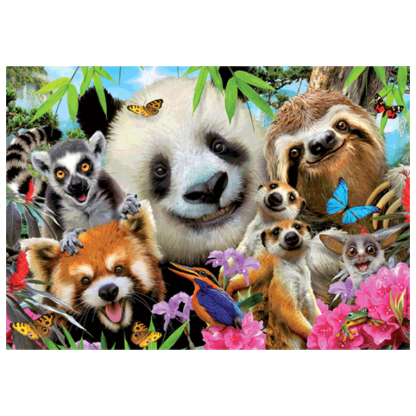 Puzzle Educa Black-Eyed Friends Selfie 8+/ Numărul de piese: 300 photo 2