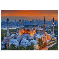 Puzzle Educa Blue Mosque, Istanbul 14+/ Numărul de piese: 1000 photo 2