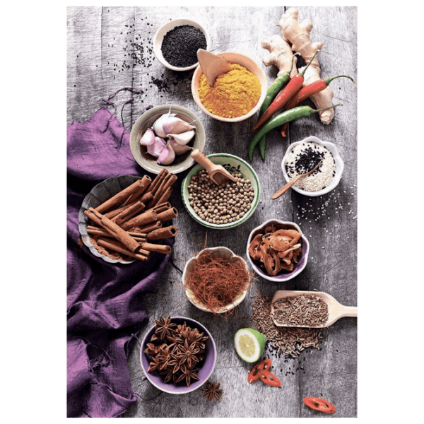 Puzzle Educa Assorted spices 10+/ Количество деталей: 1000 photo 2