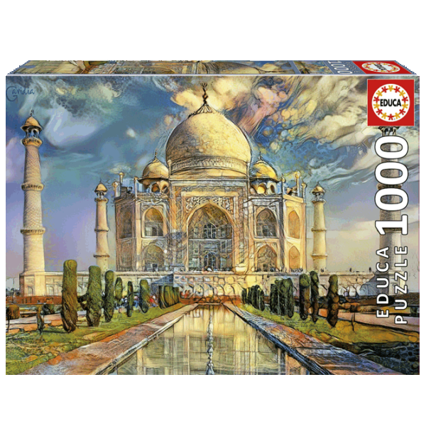 Puzzle Educa TAJ MAHAL 14+/ Количество деталей: 1000 photo 1