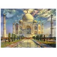 Puzzle Educa TAJ MAHAL 14+/ Numărul de piese: 1000 photo 2